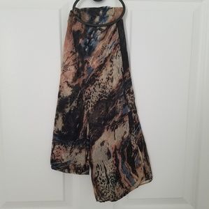 Abstract Patterned Scarf